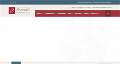 Desktop Screenshot of berardiimmigrationlaw.com